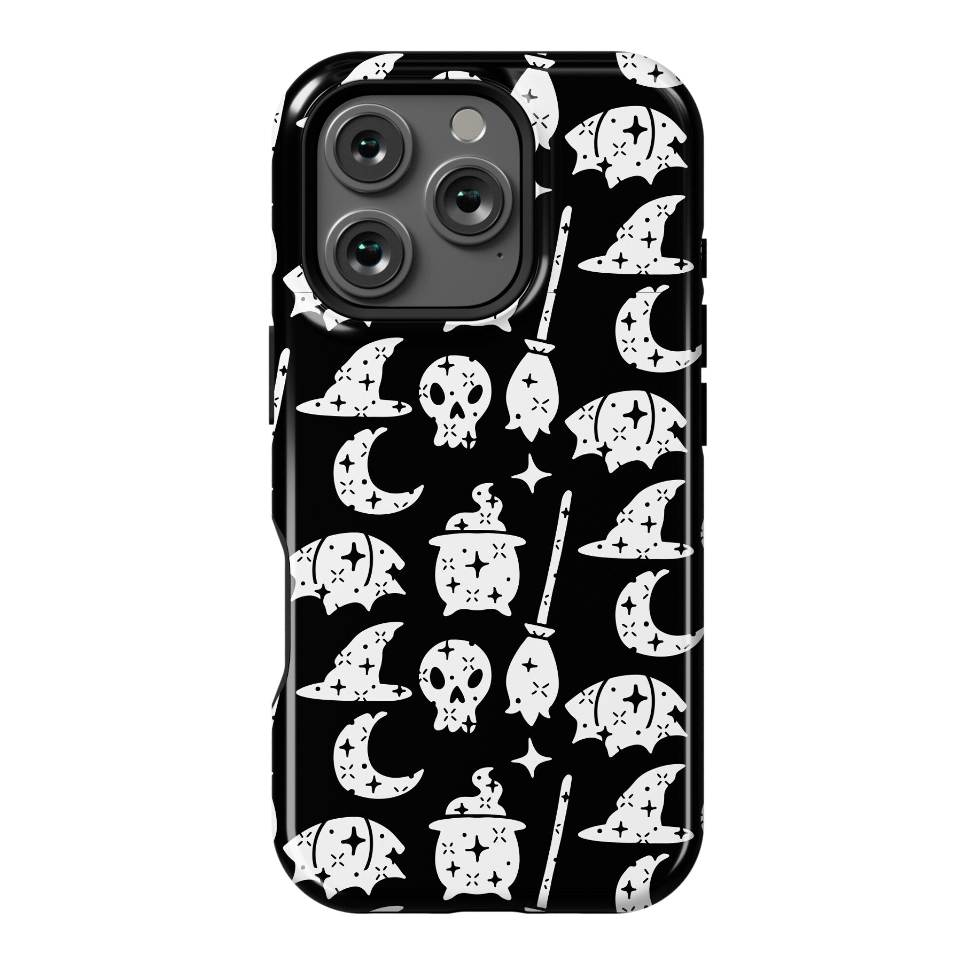 Sparkle Witch Pattern Phone Case