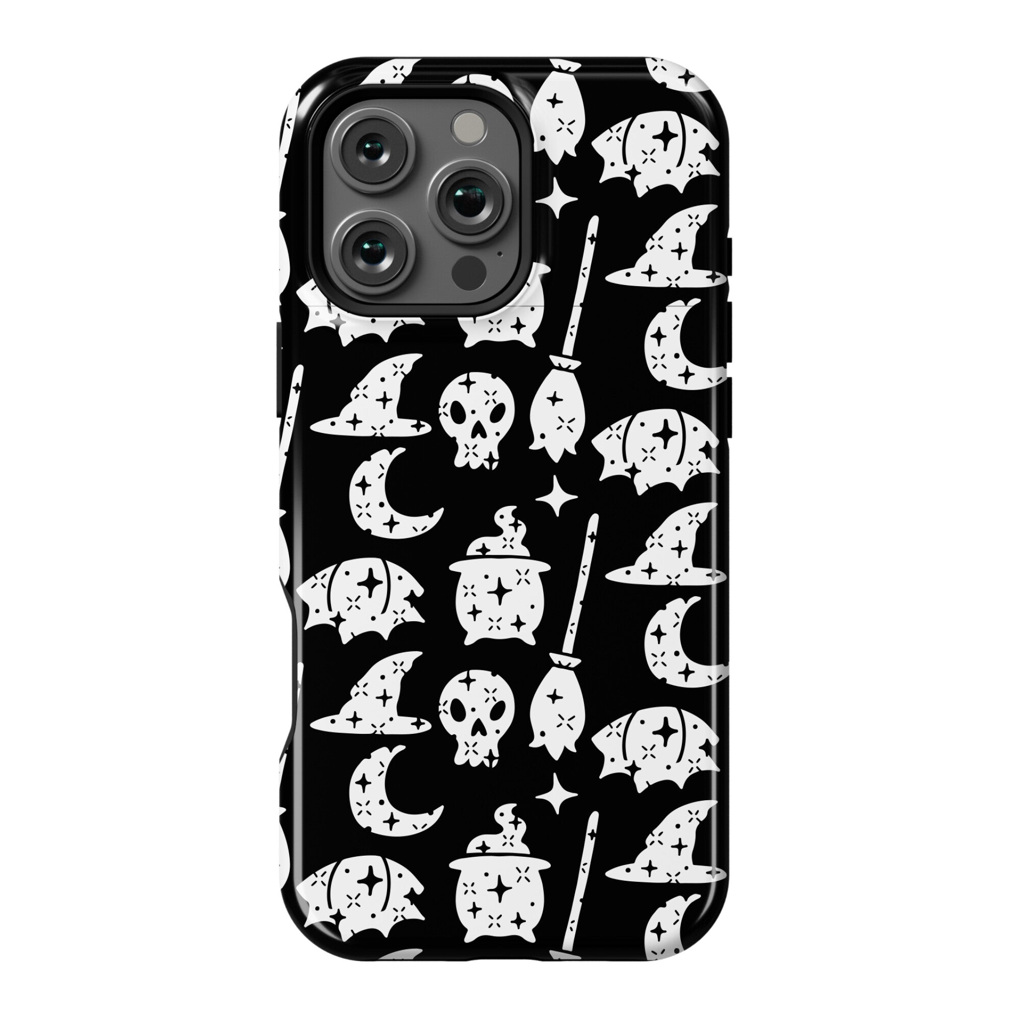 Sparkle Witch Pattern Phone Case