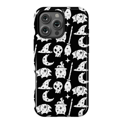 Sparkle Witch Pattern Phone Case