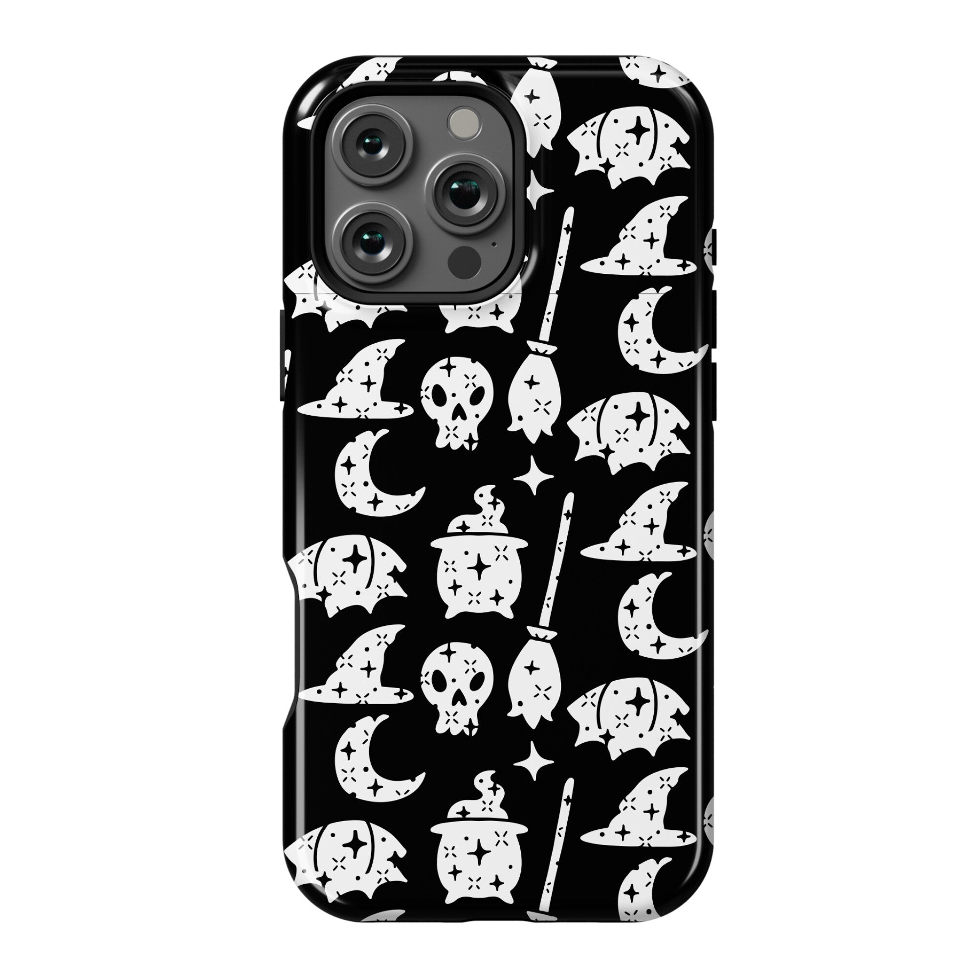 Sparkle Witch Pattern Phone Case