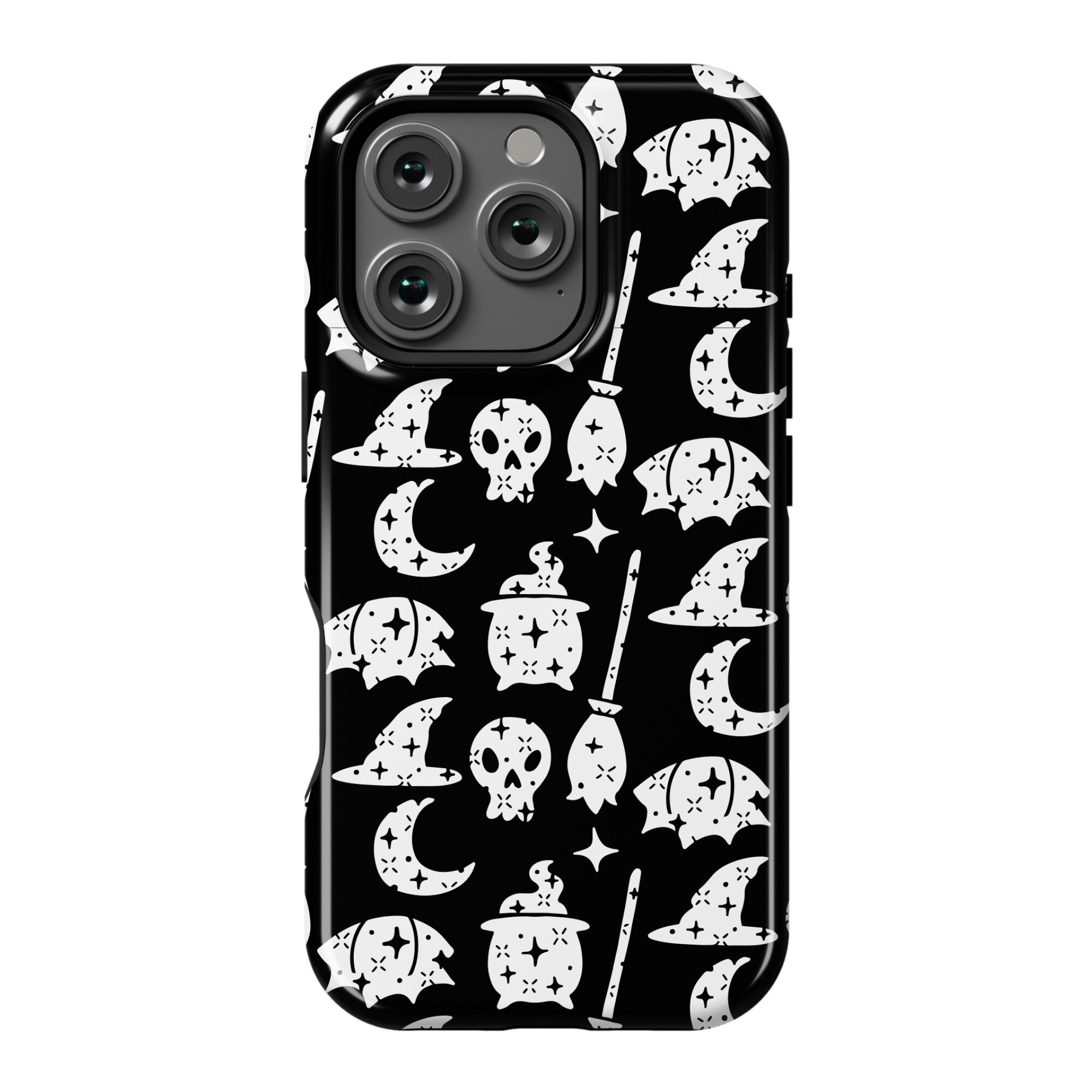 Sparkle Witch Pattern Phone Case