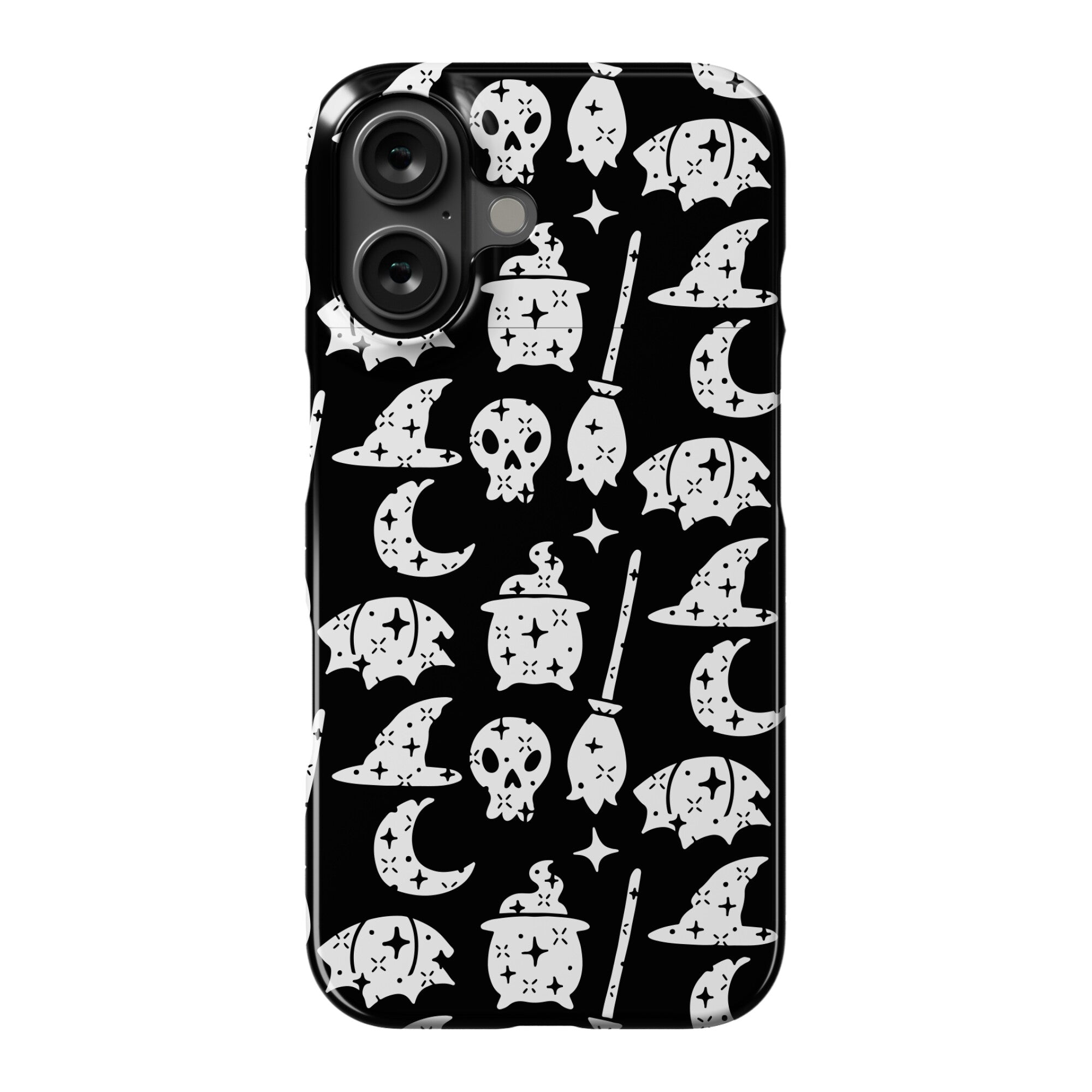 Sparkle Witch Pattern Phone Case
