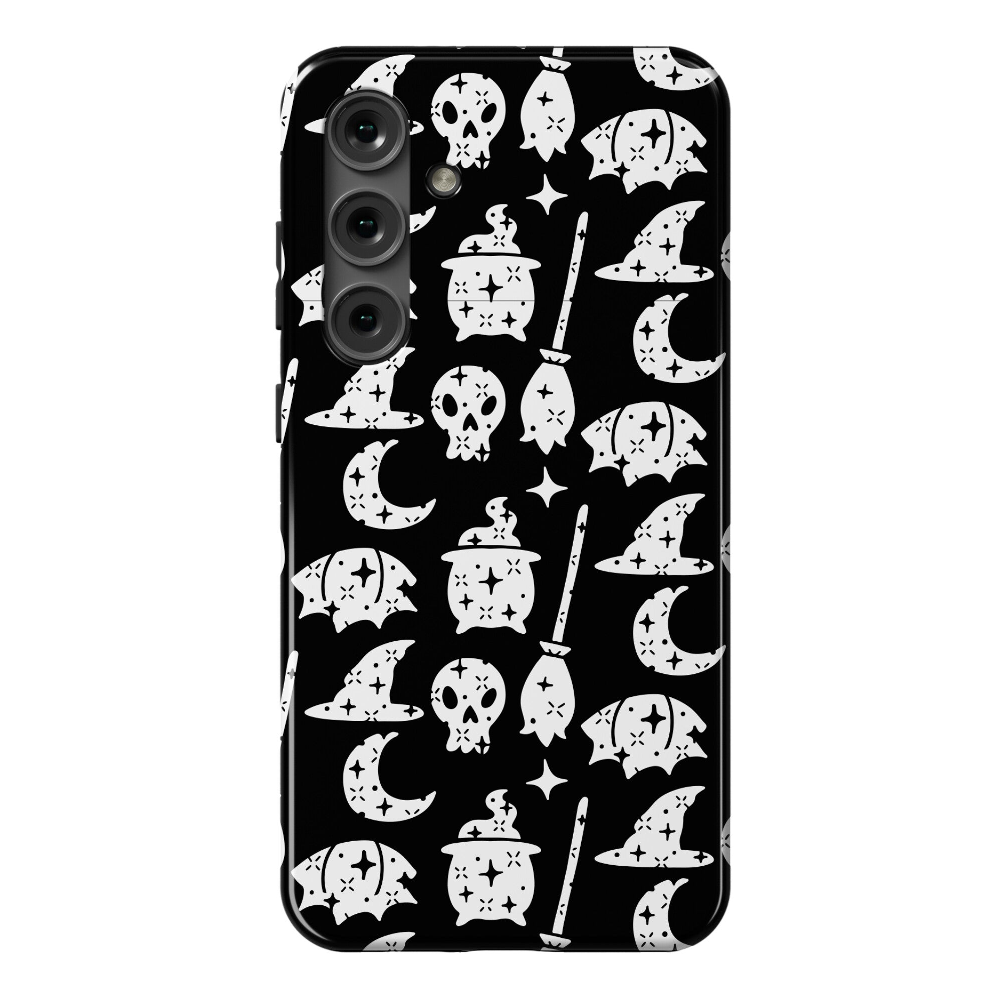 Sparkle Witch Pattern Phone Case