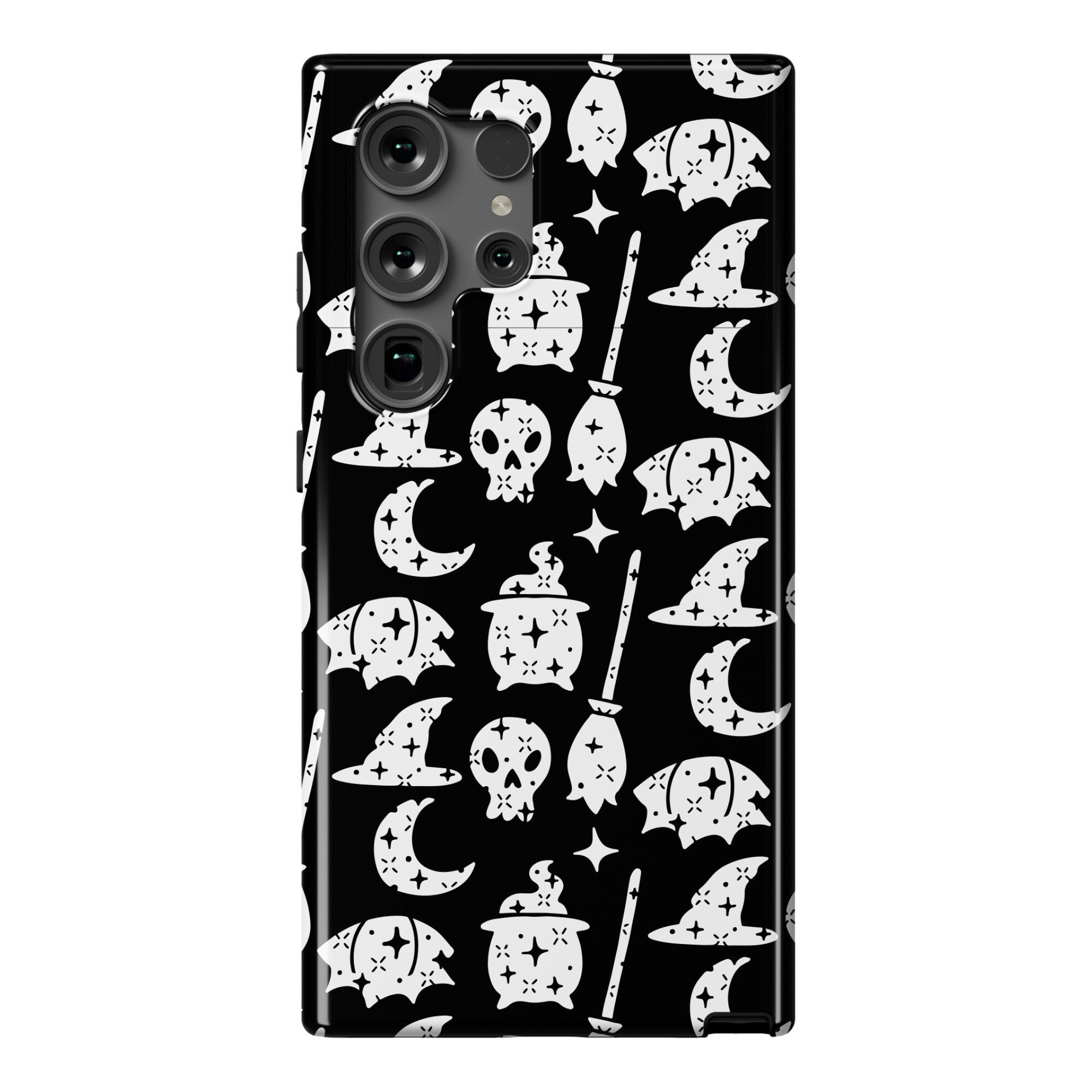 Sparkle Witch Pattern Phone Case