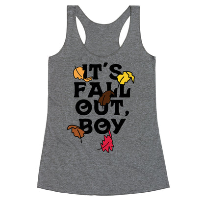 It's Fall Out, Boy Racerback Tank