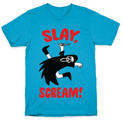 Slay, Scream! Unisex Triblend Tee