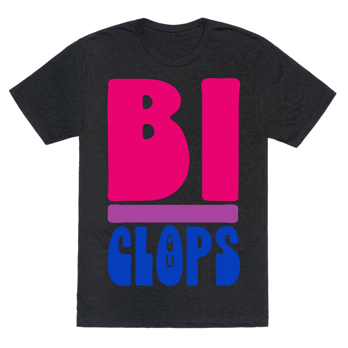 Bi-Clops Bisexual Cyclops Parody Unisex Triblend Tee