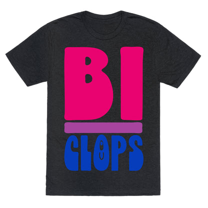 Bi-Clops Bisexual Cyclops Parody Unisex Triblend Tee