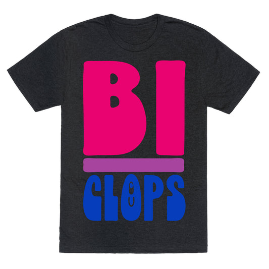 Bi-Clops Bisexual Cyclops Parody Unisex Triblend Tee