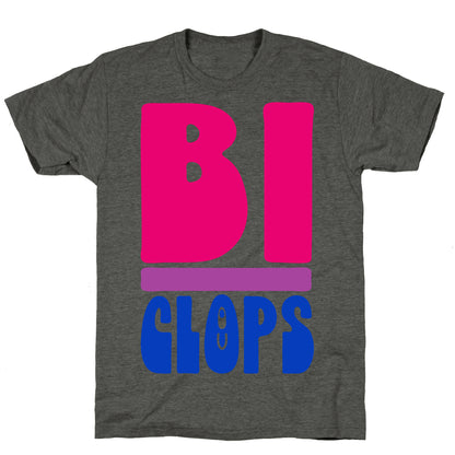 Bi-Clops Bisexual Cyclops Parody Unisex Triblend Tee