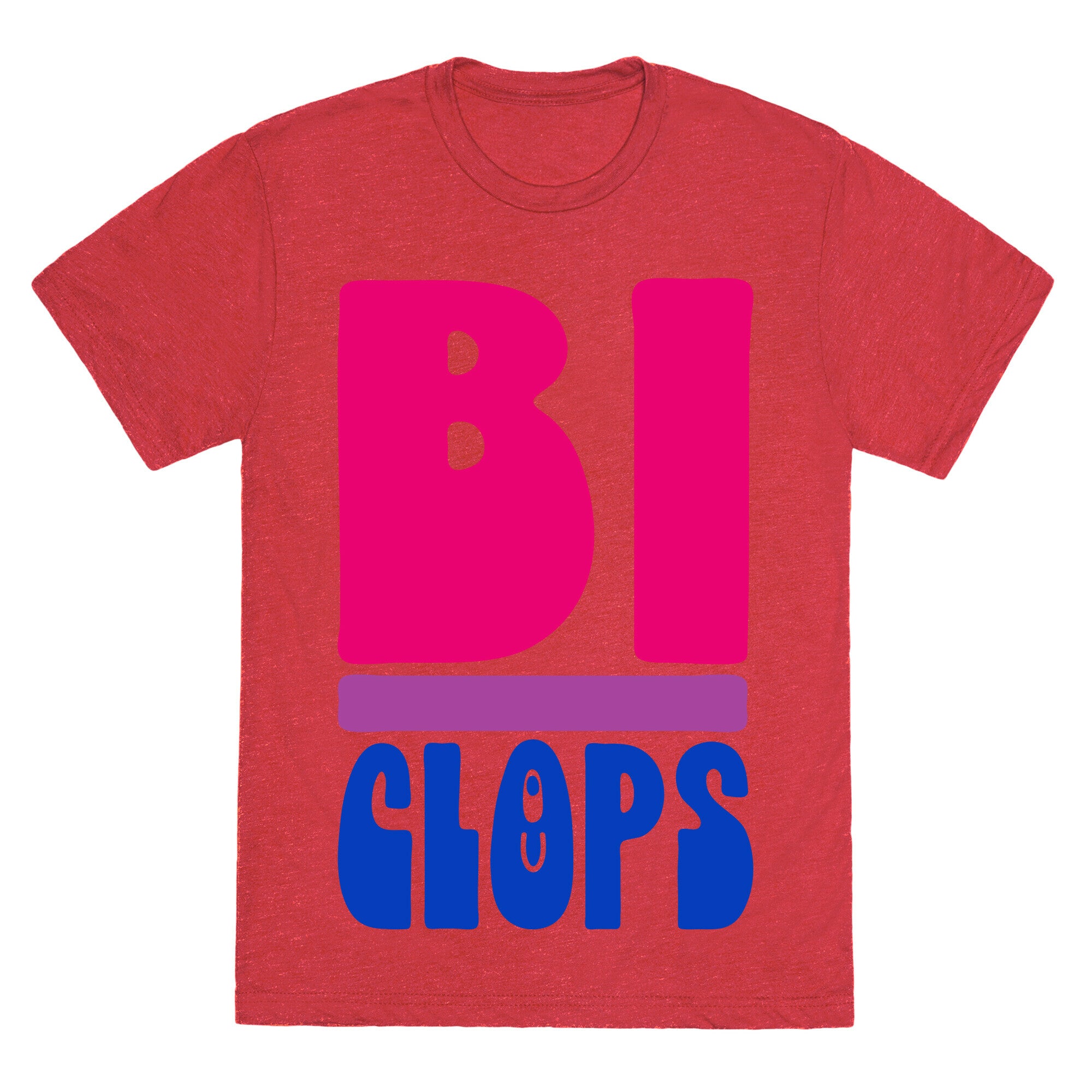 Bi-Clops Bisexual Cyclops Parody Unisex Triblend Tee