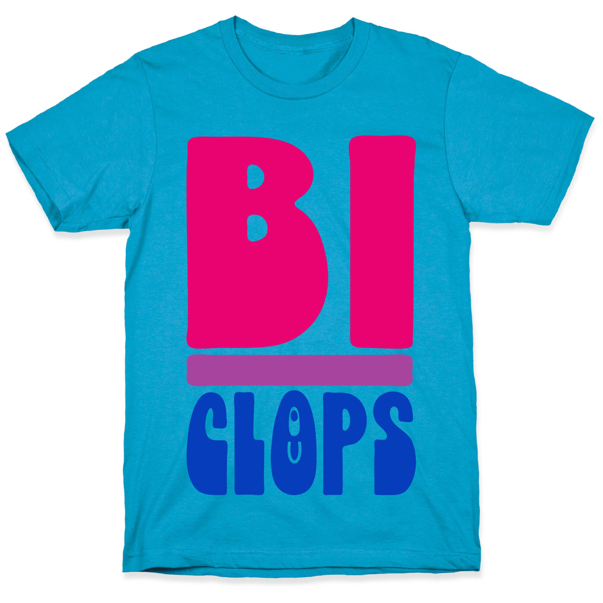 Bi-Clops Bisexual Cyclops Parody Unisex Triblend Tee