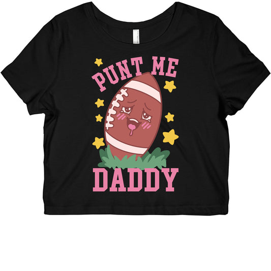 Punt Me Daddy Graphic Baby Tee