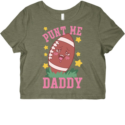 Punt Me Daddy Graphic Baby Tee