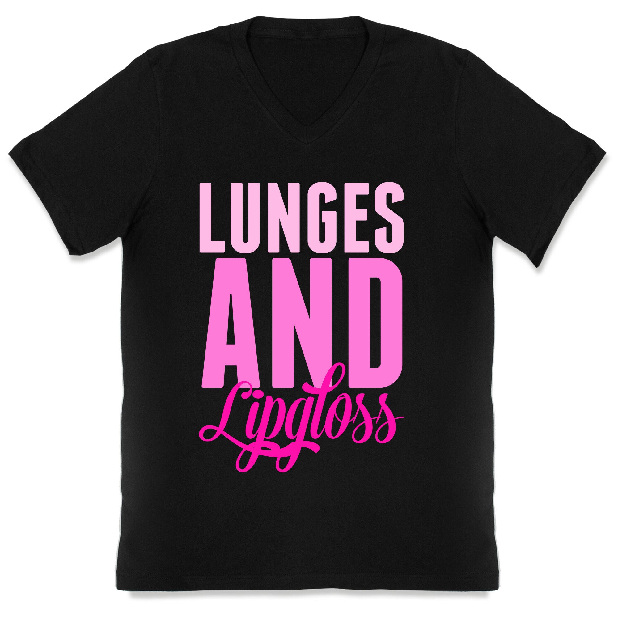 Lunges and Lipgloss V-Neck