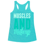 Muscles and Makeup Racerback Tank