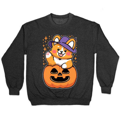 Cute Halloween Corgi Crewneck Sweatshirt