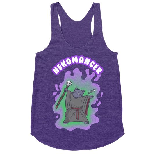 Nekomancer Racerback Tank