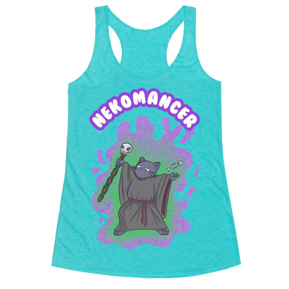 Nekomancer Racerback Tank