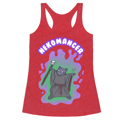 Nekomancer Racerback Tank