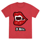 I Bite. Unisex Triblend Tee