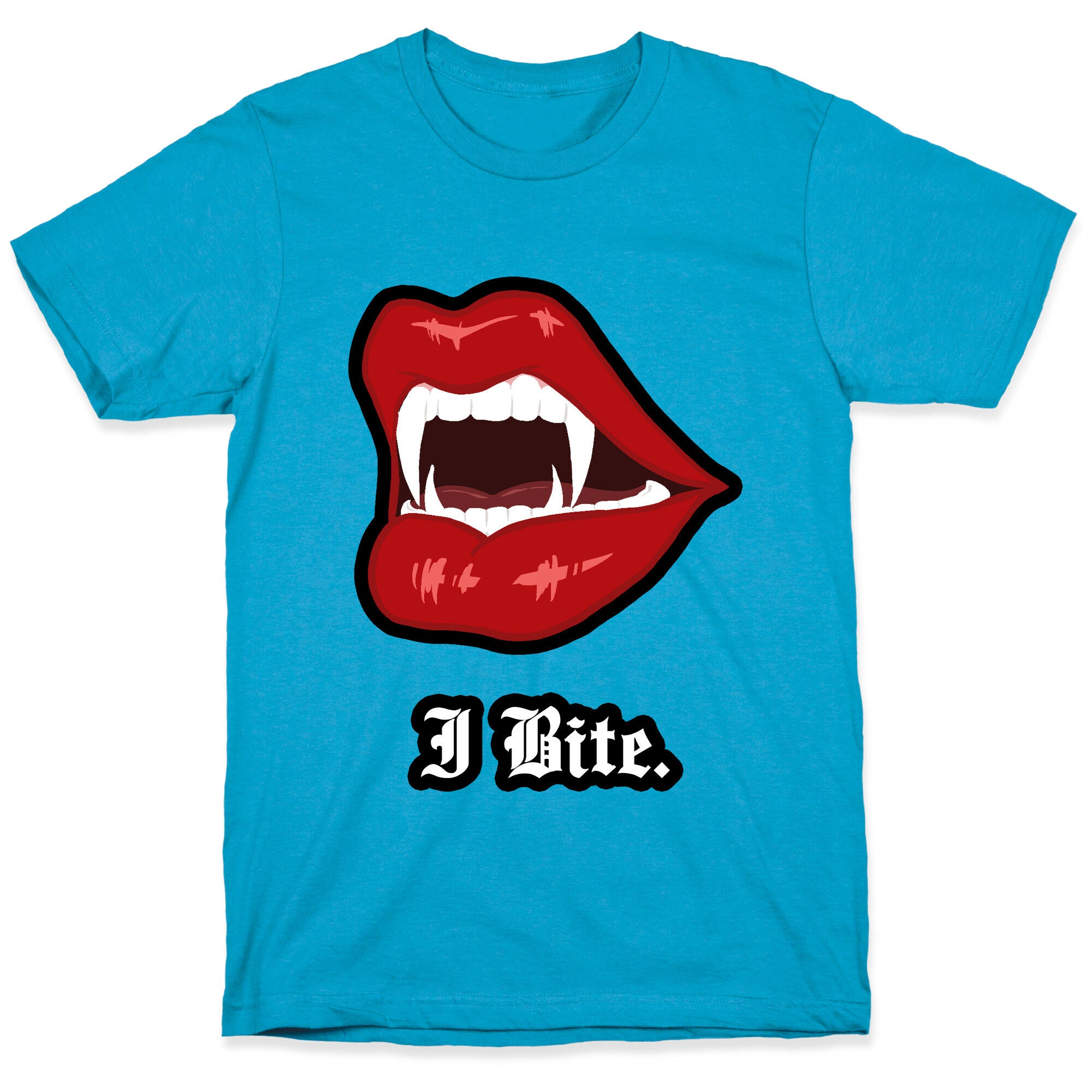 I Bite. Unisex Triblend Tee