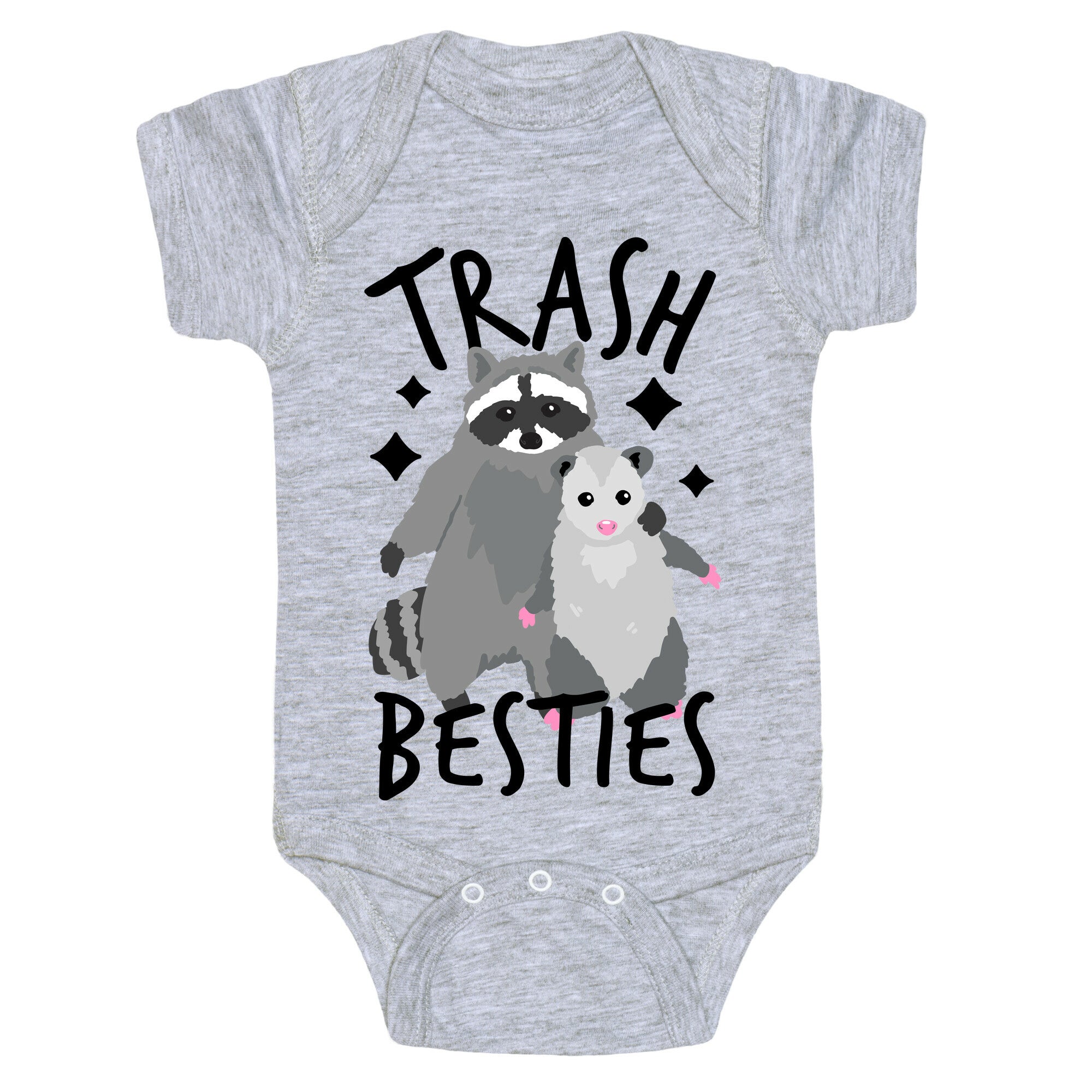 Trash Besties Baby One Piece