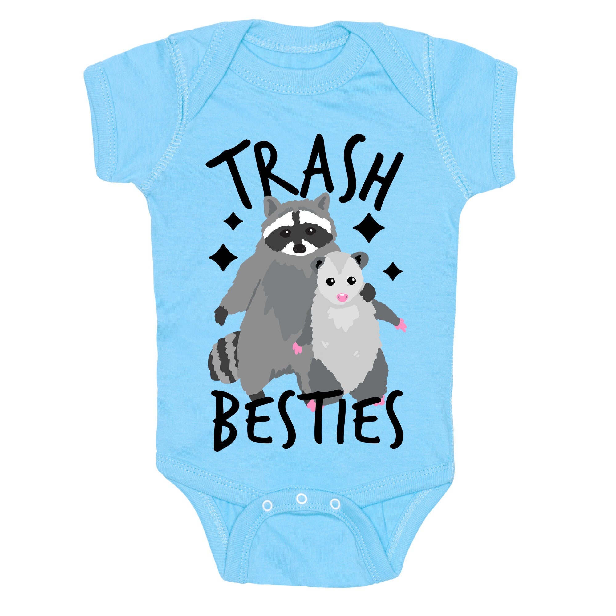 Trash Besties Baby One Piece