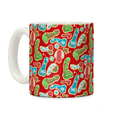 Phallic Christmas Cookies Coffee Mug