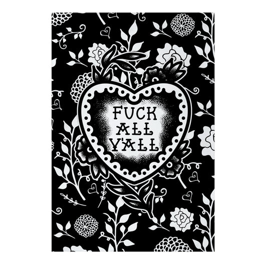 Fuck All Y'all Old School Tattoo Garden Flag