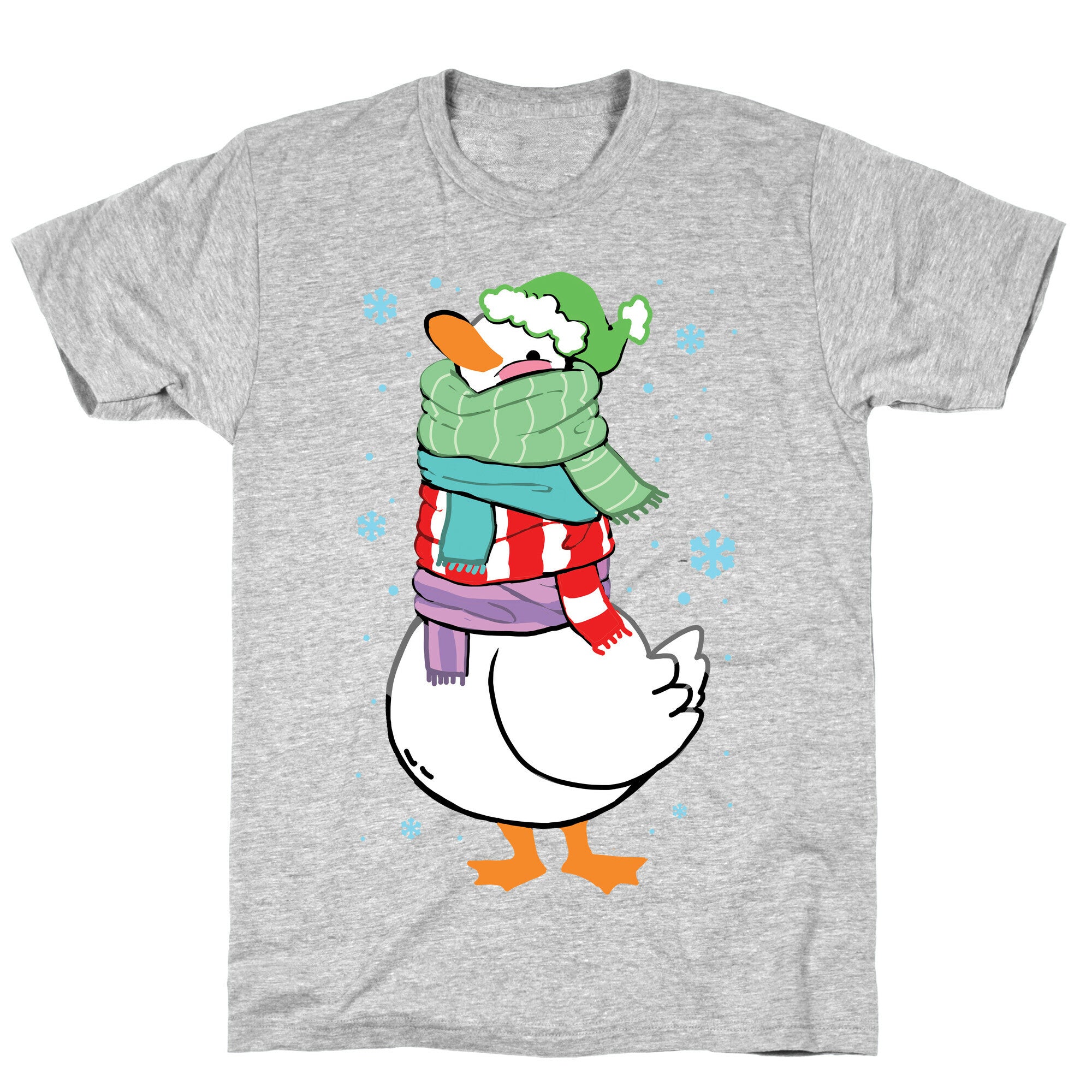 Scarf Duck T-Shirt