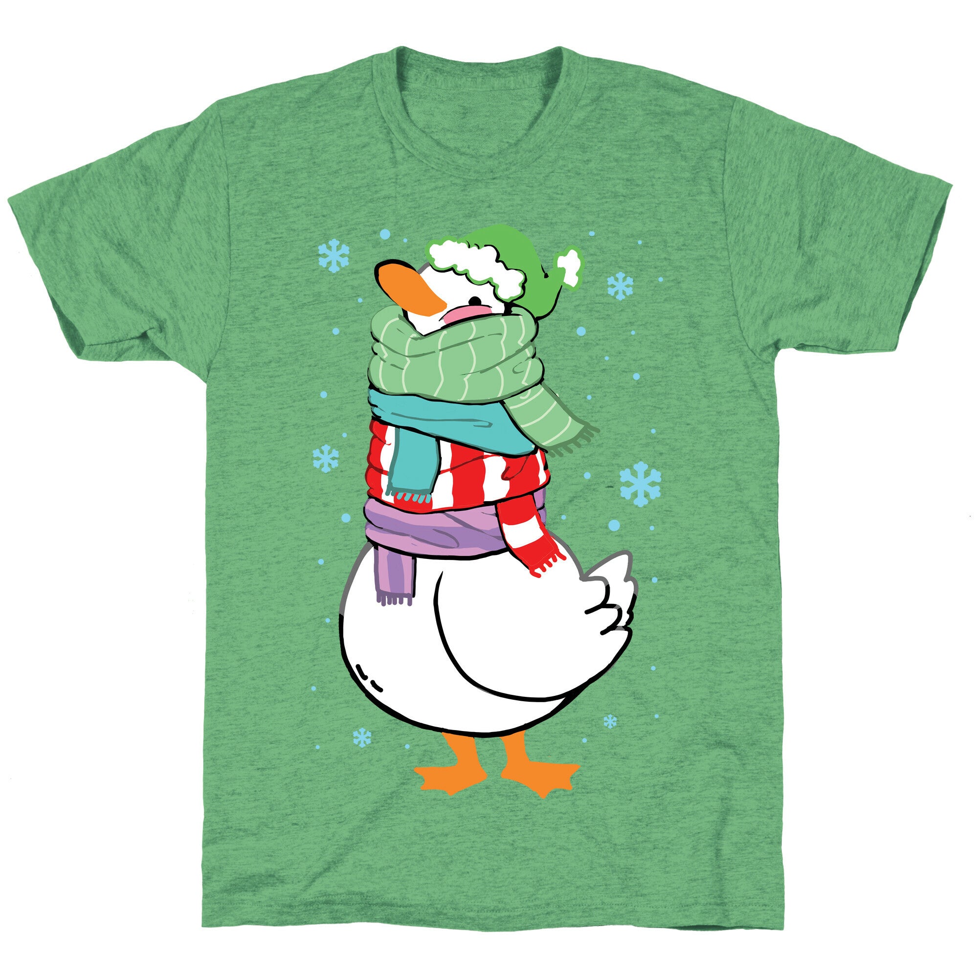 Scarf Duck Unisex Triblend Tee