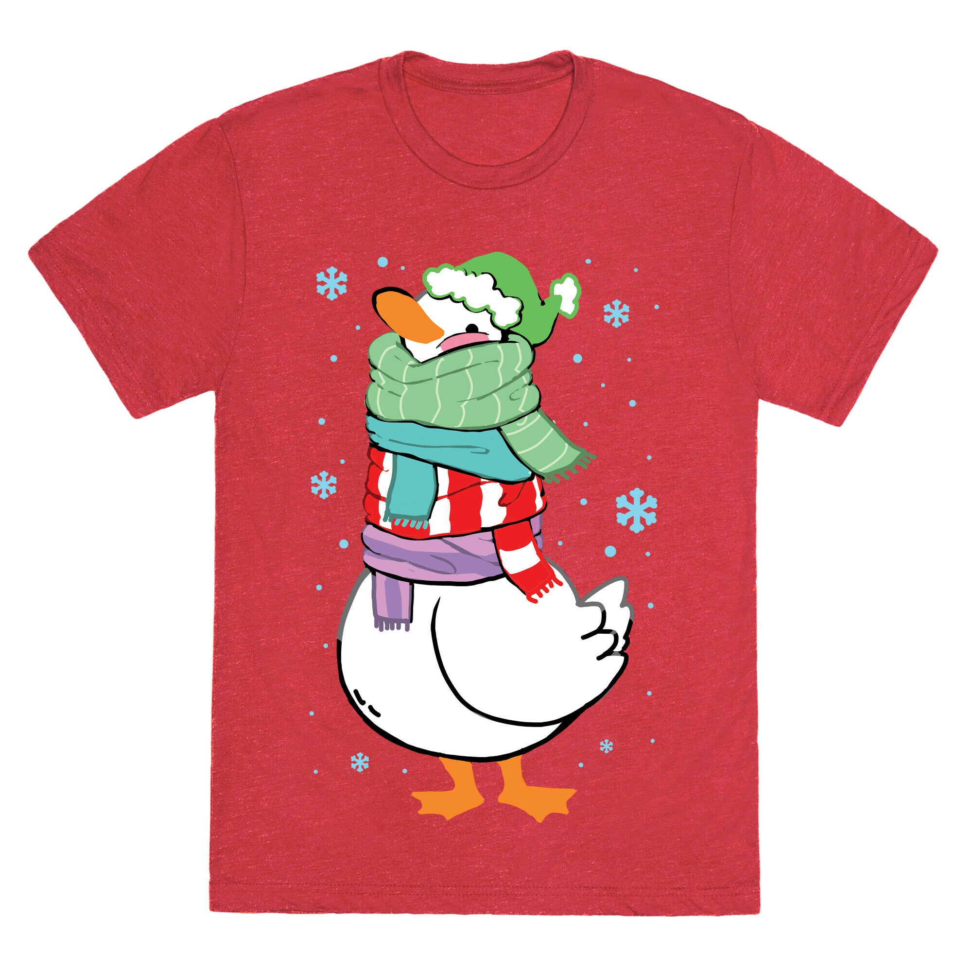 Scarf Duck Unisex Triblend Tee