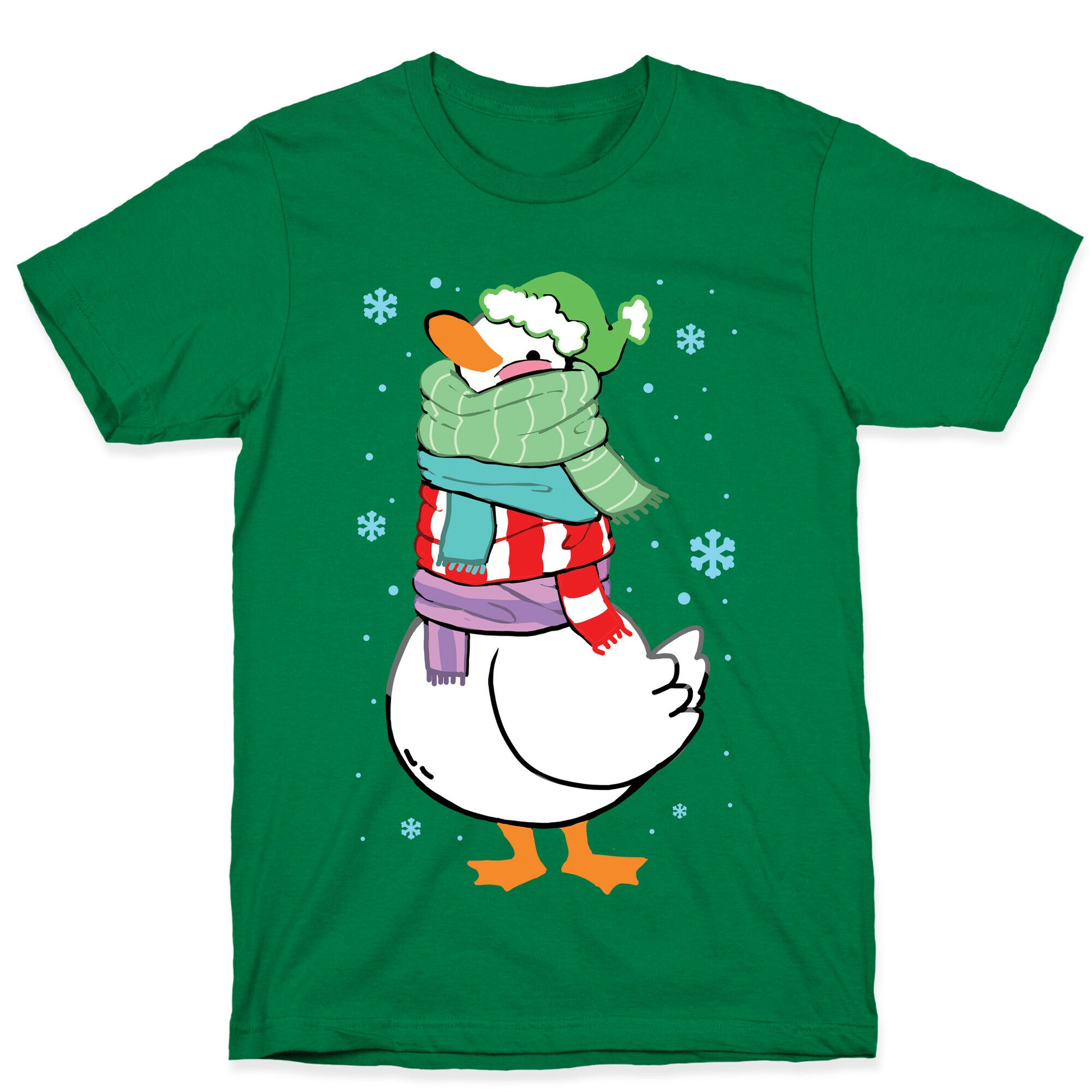 Scarf Duck T-Shirt