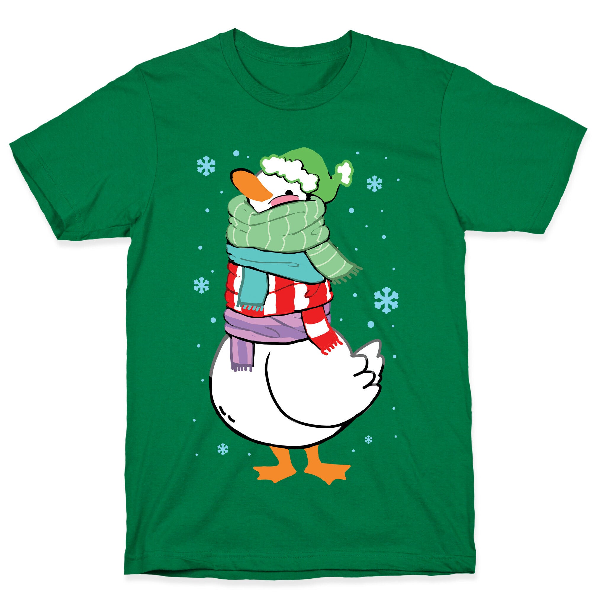 Scarf Duck T-Shirt