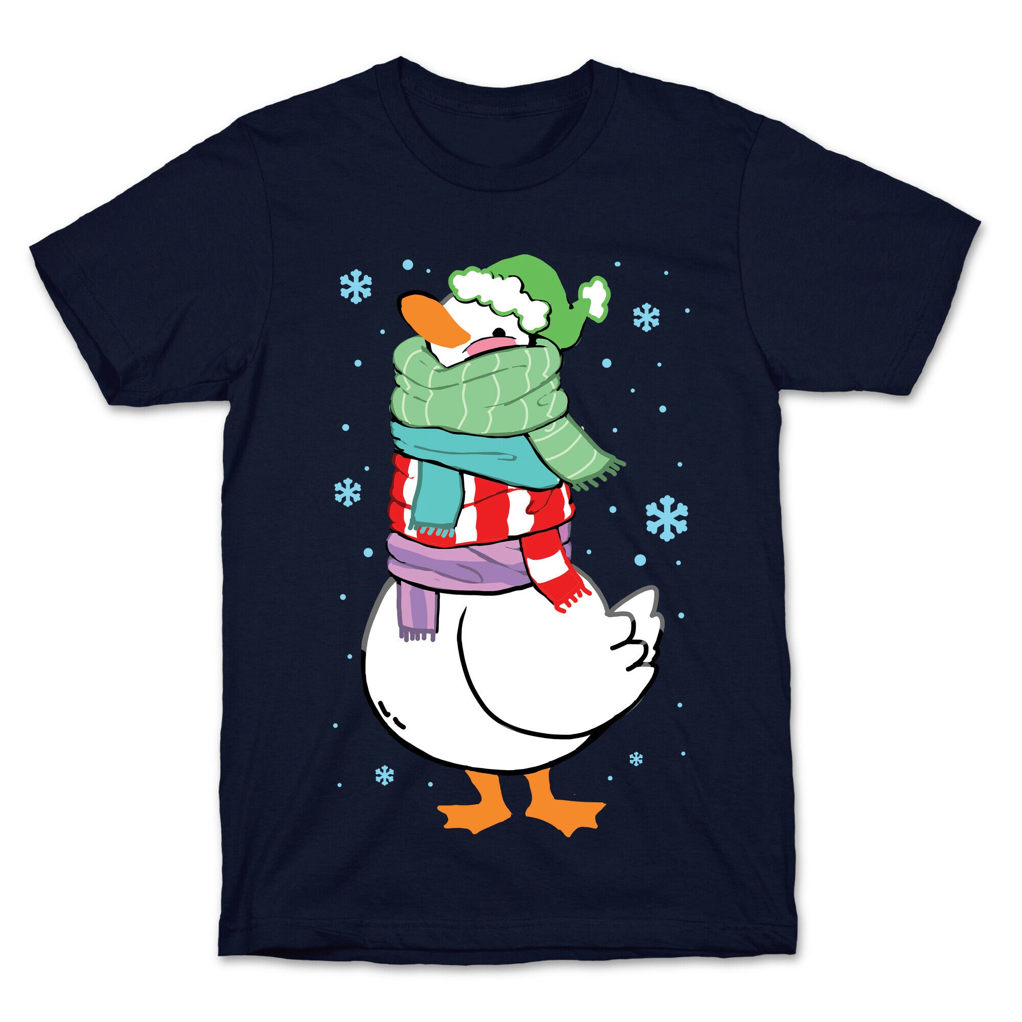 Scarf Duck T-Shirt