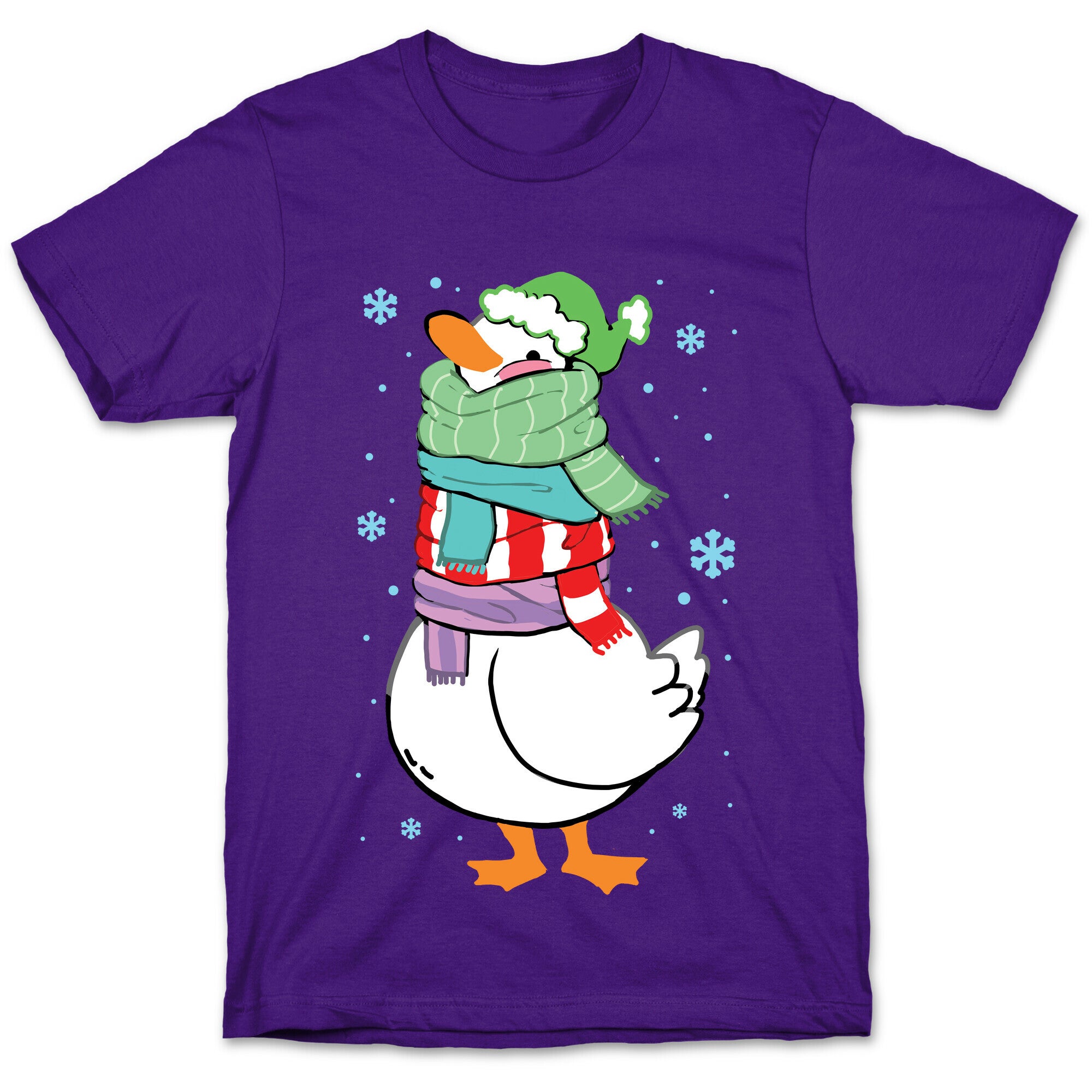 Scarf Duck T-Shirt