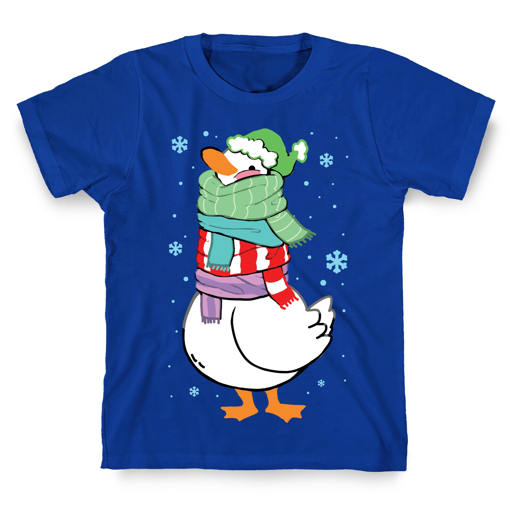Scarf Duck T-Shirt