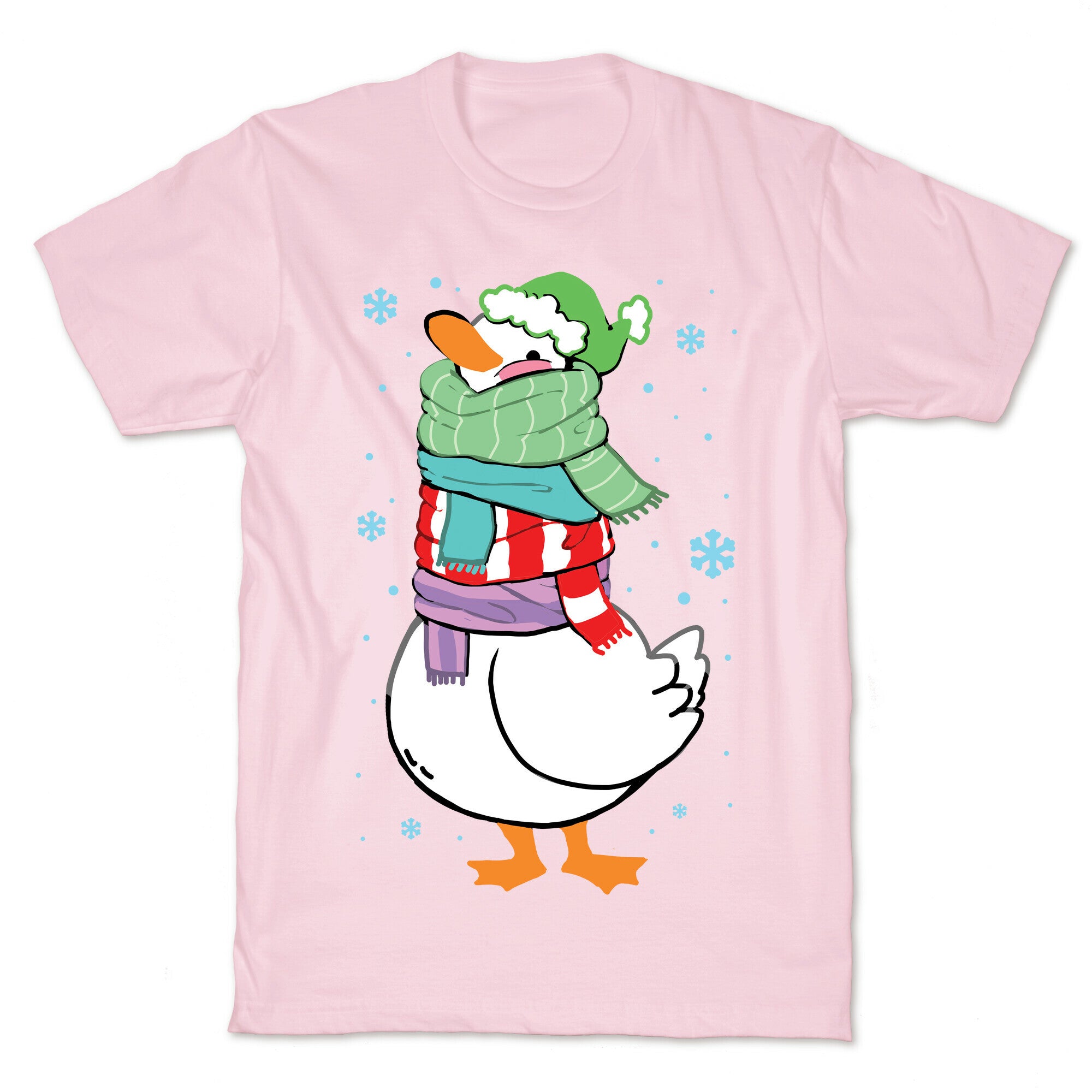 Scarf Duck T-Shirt