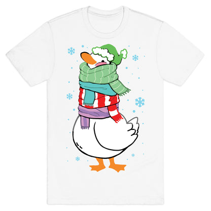 Scarf Duck T-Shirt