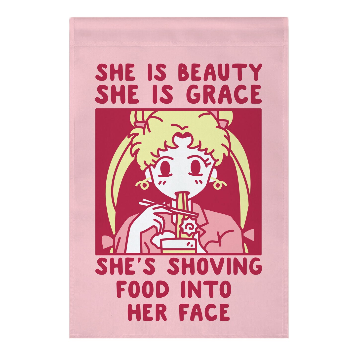 She Is Beauty Usagi Garden Flag