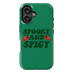 Spooky and Spicy Ghost Peppers Phone Case