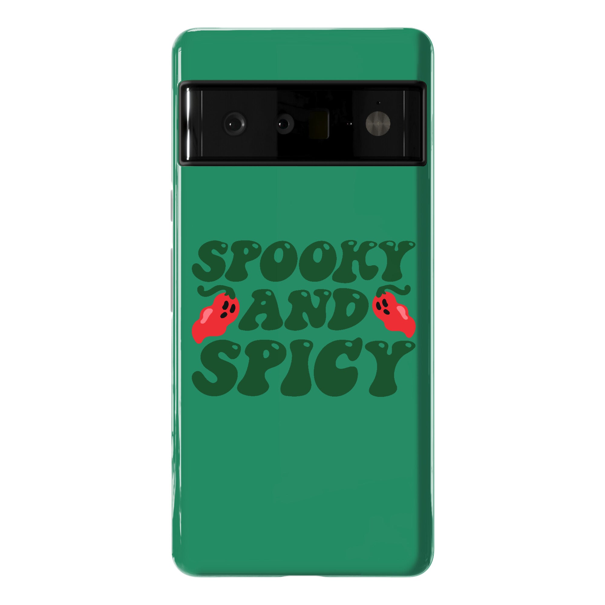 Spooky and Spicy Ghost Peppers Phone Case