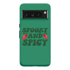 Spooky and Spicy Ghost Peppers Phone Case