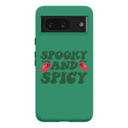 Spooky and Spicy Ghost Peppers Phone Case