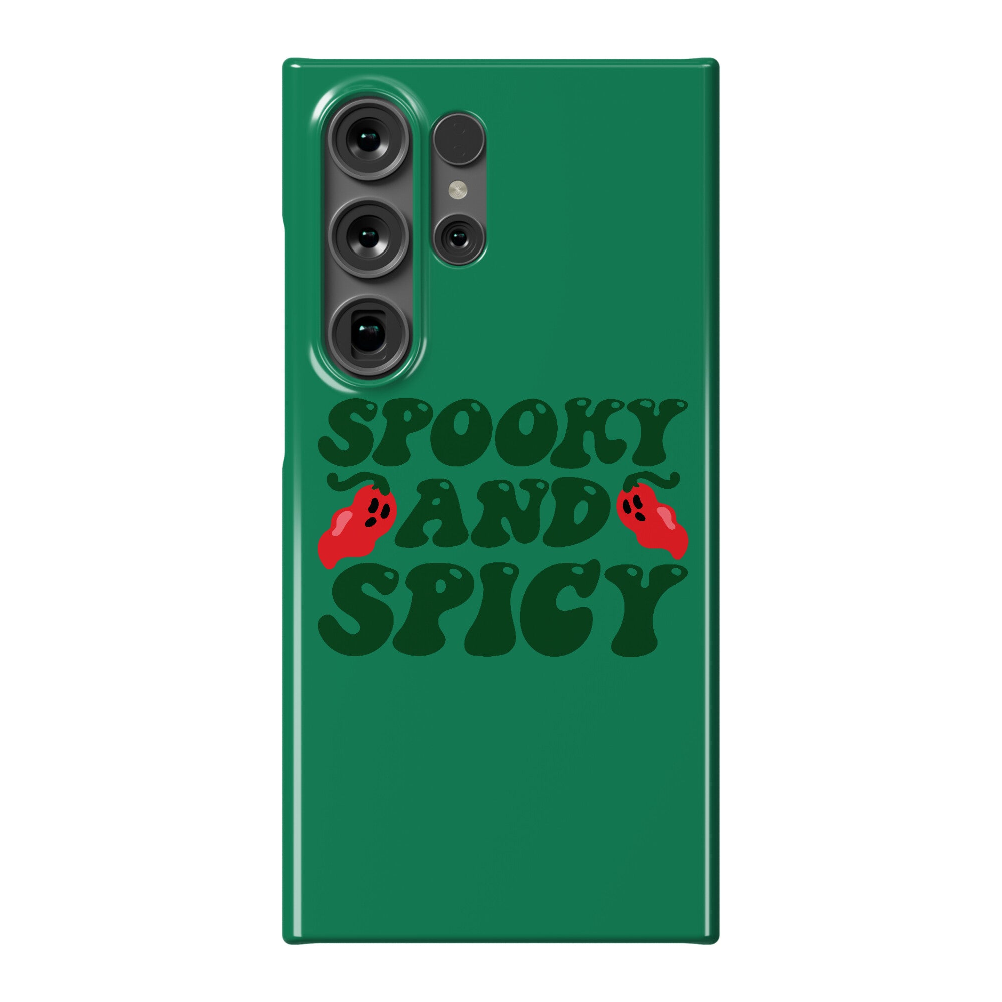 Spooky and Spicy Ghost Peppers Phone Case