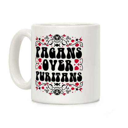 Pagans Over Puritans Coffee Mug