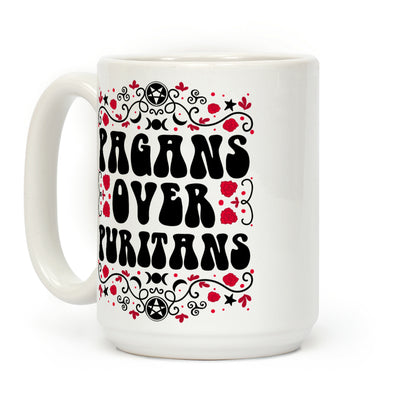 Pagans Over Puritans Coffee Mug