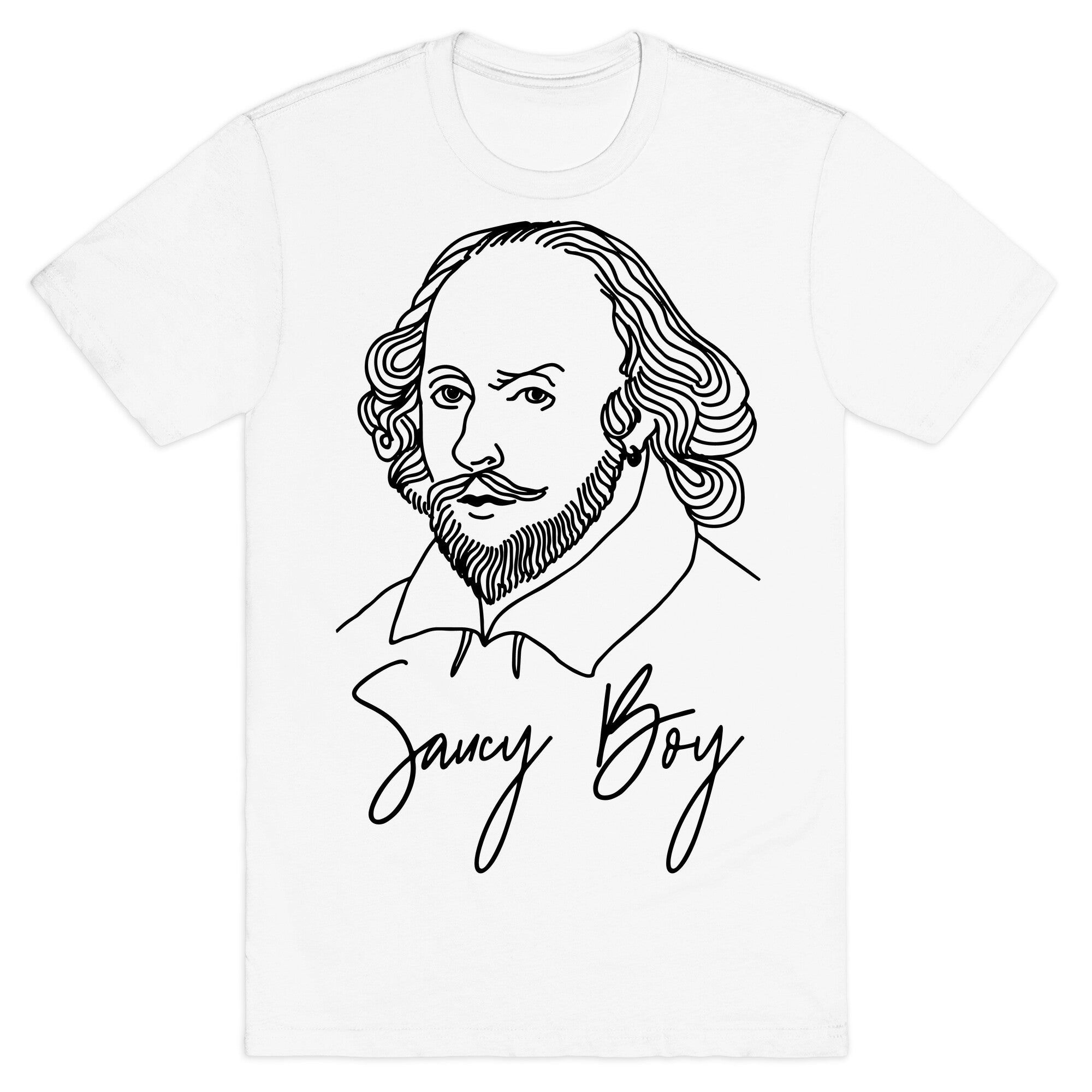 Saucy Boy William Shakespeare T-Shirt