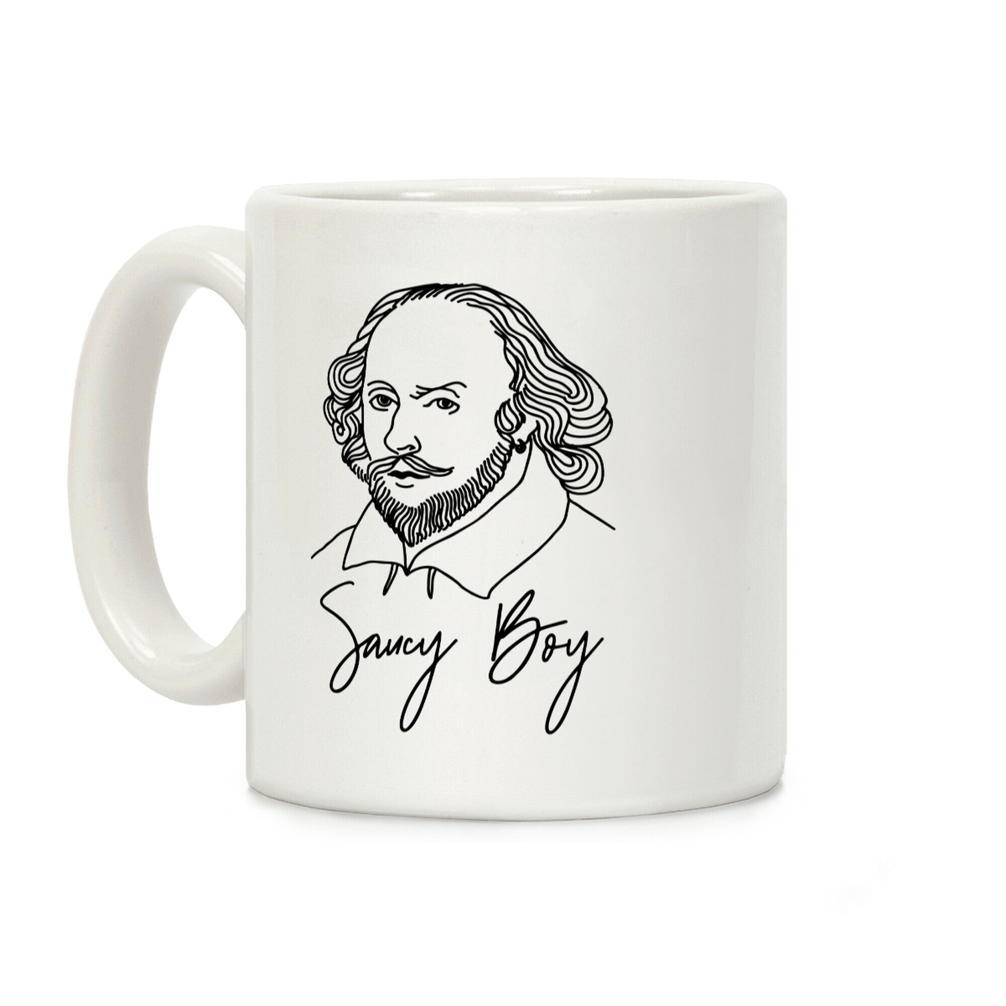 Saucy Boy William Shakespeare Coffee Mug